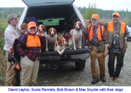 Here are some happy dogs & hunters!!