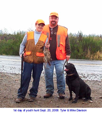Mike & Tyler loaded pheasants and brought out to release