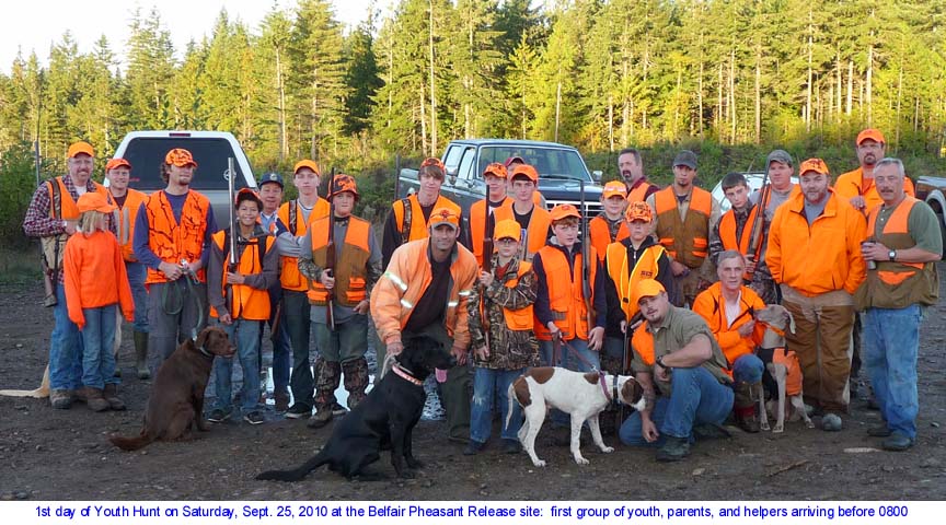 Best turnout in years for a youth hunt