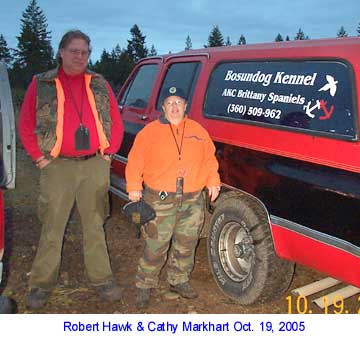 Cathy made the trip to get birds from Centralia