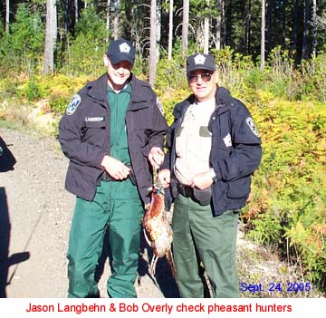 Conducted opening day enforcement checks