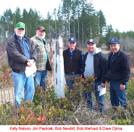 Scouting Green Diamond land in Grapeview Forest