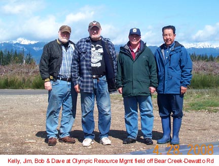 New Field for 2008 at end of Tahuya-Blacksmith RD