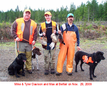 Mike & Tyler released on Sundays at Belfair.