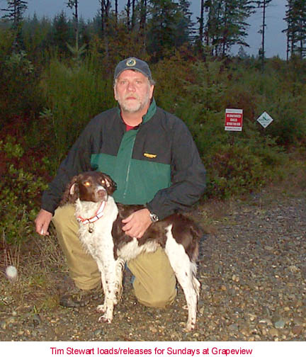 Tim & his dog Bailey