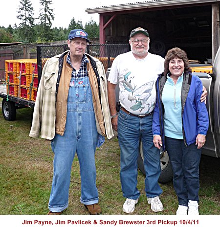 Jim Pavlicek & Sandy Brewster got the birds