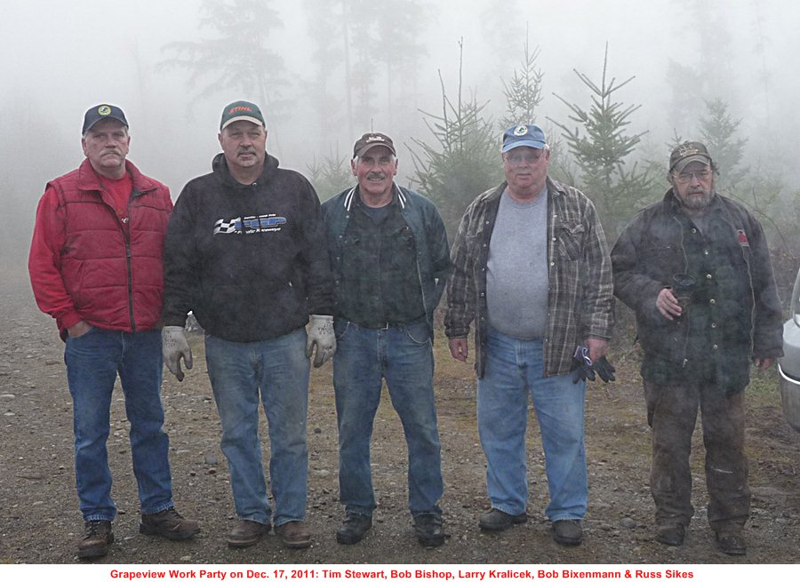 In addition to the cleanup party, these were the main volunteers all season long!