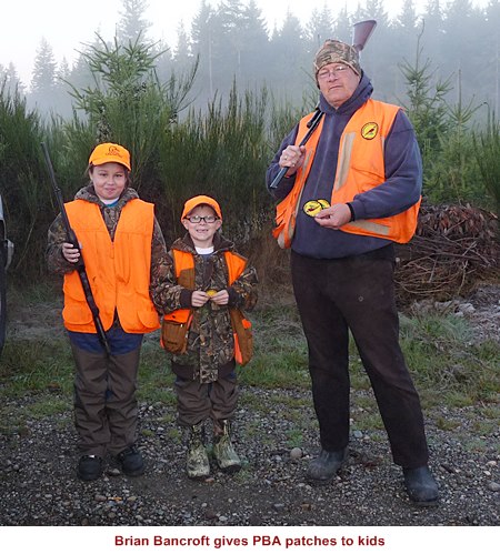 Brian is also a regular pheasant releaser at Belfair